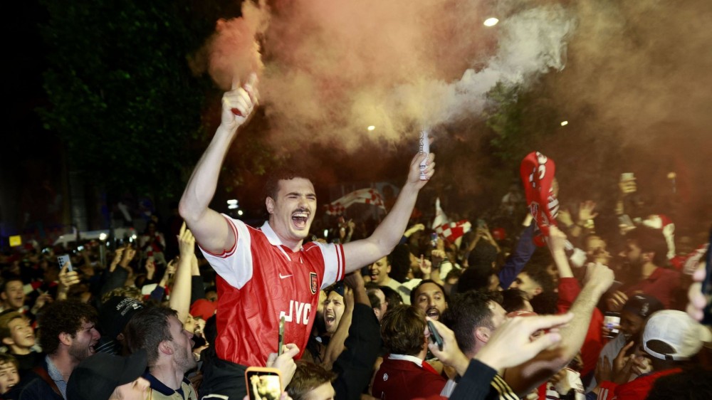 Premier League : Scène de liesse en Angleterre après le sacre d'Arsenal