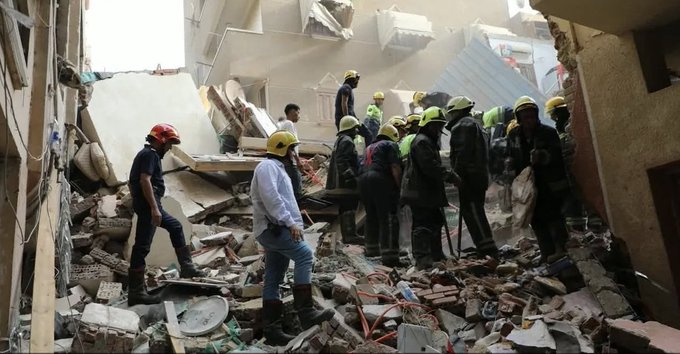 Égypte : 6 morts dans l’effondrement d’un immeuble au Caire