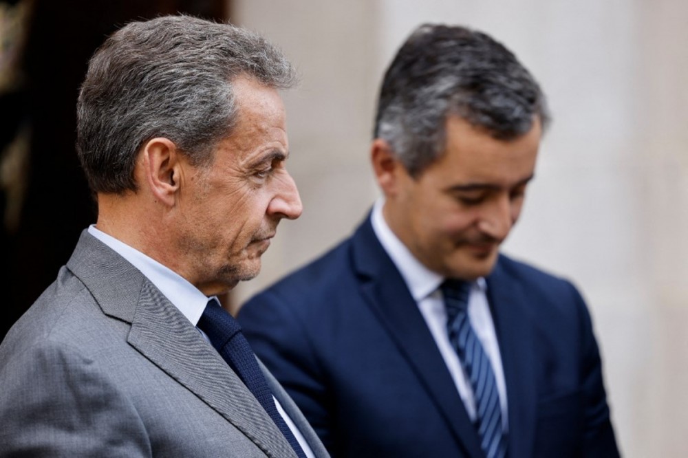 Le ministre français de la Justice, Gérald Darmanin, a rencontré Nicolas Sarkozy à la prison parisienne de la Santé