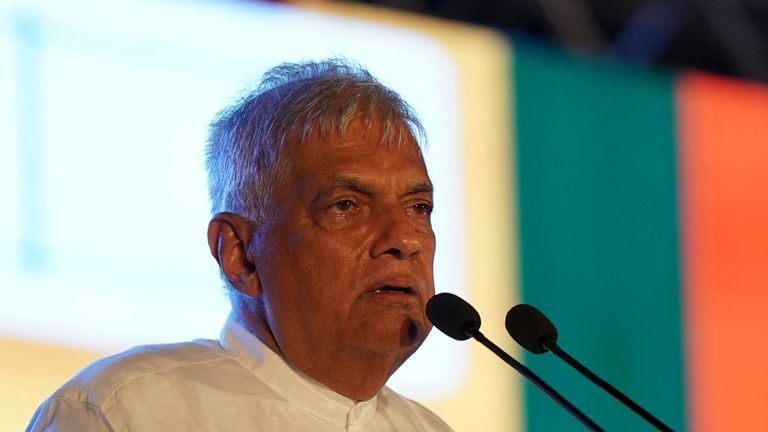 Sri Lanka: arrestation de l'ex-président Ranil Wickremesinghe